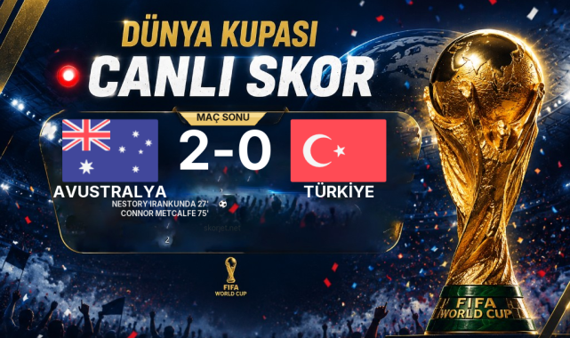 SON DAKİKA | Avustralya - Türkiye Maçında Gol: Connor Metcalfe (75. Dakika)