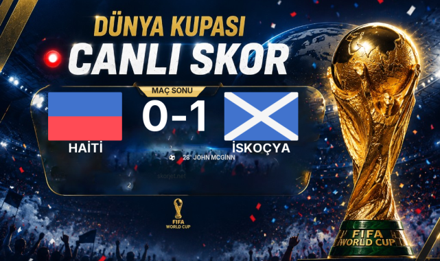 SON DAKİKA | Haiti - İskoçya Maçında Gol: John McGinn (28. Dakika)