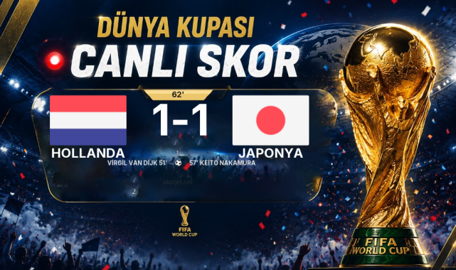 SON DAKİKA | Hollanda - Japonya Maçında Gol: Keito Nakamura (57. Dakika)