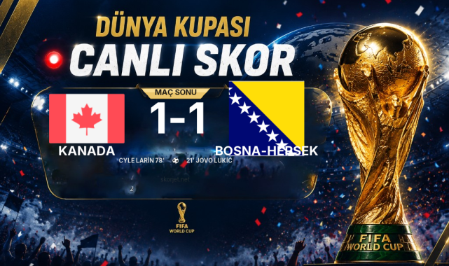 SON DAKİKA | Kanada - Bosna-Hersek Maçında Gol: Cyle Larin (78. Dakika)