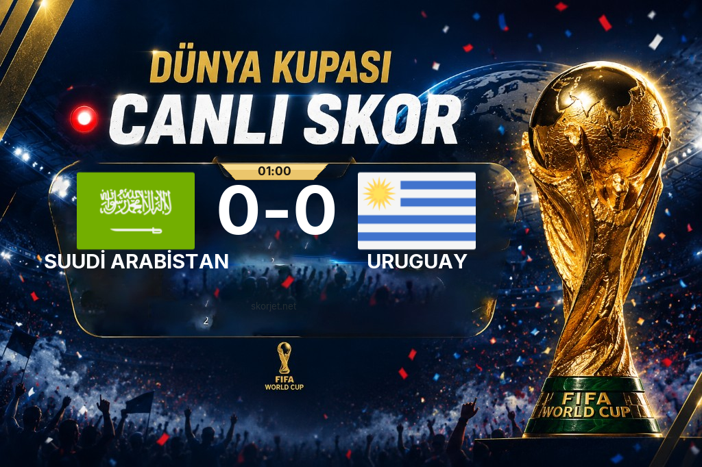 Suudi Arabistan - Uruguay Maçı Muhtemel 11'leri ve Detayları