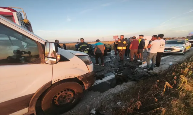 Tekirdağ'da trafik kazasında ağır yaralanan kişi tedavi gördüğü hastanede yaşamını yitirdi
