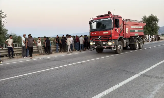 Aydın'da nehirde kaybolan 2 çocuk için arama çalışmaları sürüyor