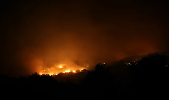 Antalya'nın Alanya ilçesindeki orman yangını büyük ölçüde kontrol altına alındı