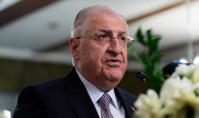 Bakan Güler, KKTC'de 20 Temmuz Barış ve Özgürlük Bayramı dolayısıyla düzenlenen resepsiyona katıldı