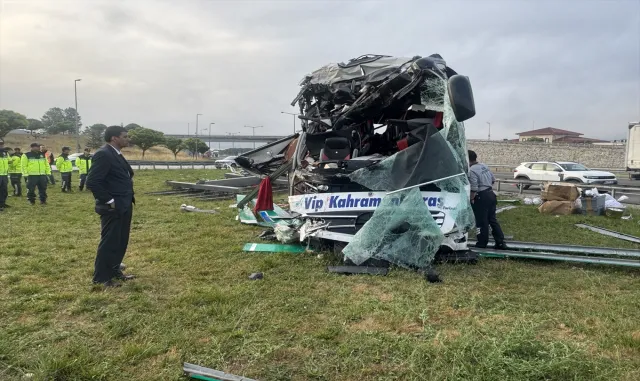 Bolu'da otobüs kazasında yaralanan yolcu hastanede öldü