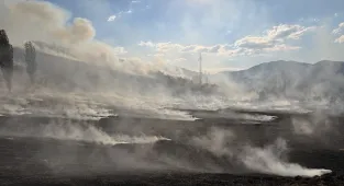 Çorum'da ormanlık alana sıçrayan yangın söndürüldü (GÜNCELLEME)