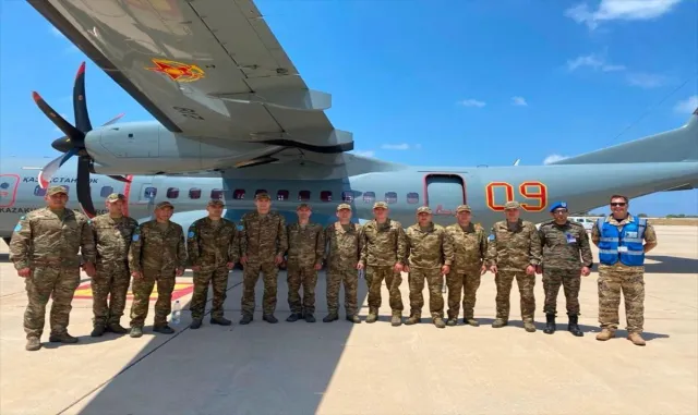 Kazakistan, BM Barış Gücü kapsamında Lübnan’a asker gönderdi