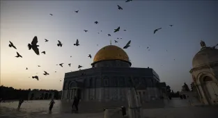 Kudüs Valiliği, 1300'den fazla İsrailli'nin Mescid-i Aksa'ya baskın düzenlediğini duyurdu
