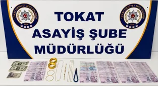 Tokat'ta sahte altın operasyonunda 2 zanlı tutuklandı 