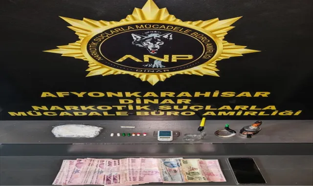 Afyonkarahisar'da uyuşturucu operasyonunda gözaltına alınan zanlı tutuklandı