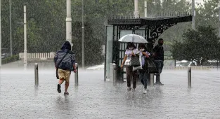 Alanya'da sağanak etkili oldu