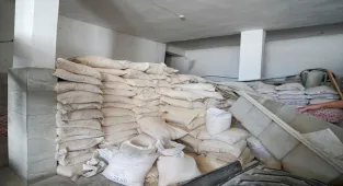 Mersin'de ele geçirilen 30 ton bozuk un imha edildi