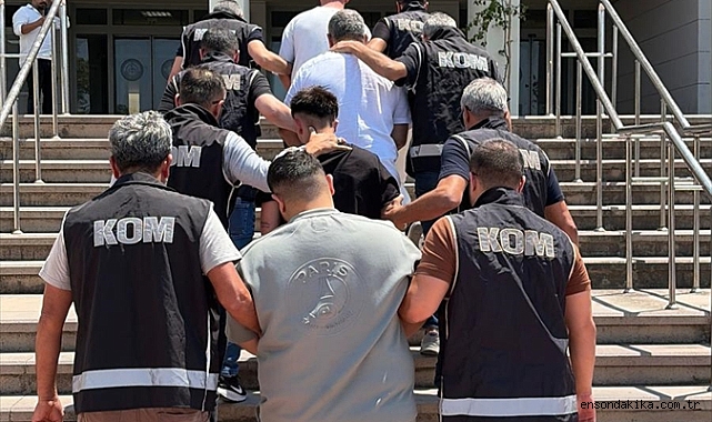 Muğla merkezli organize suç örgütü operasyonunda yakalanan 2 zanlı tutuklandı