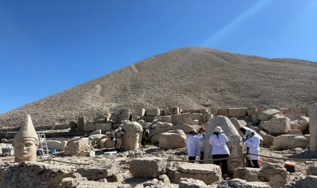 Nemrut Dağı'nda kapsamlı koruma çalışmaları sürüyor