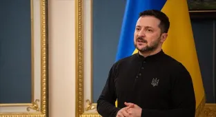 Ukrayna Devlet Başkanı Zelenskiy, Azerbaycan Dışişleri Bakanı Bayramov ile görüştü 