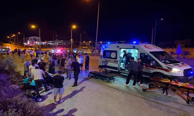 Aydın'da zincirleme trafik kazasında 2 kişi öldü (GÜNCELLEME)