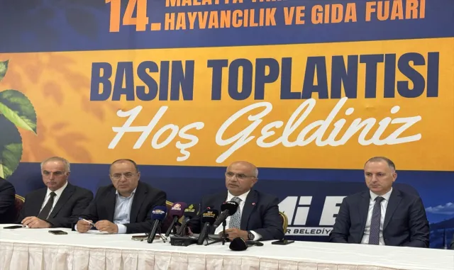 Malatya'da 14. Tarım Hayvancılık ve Gıda Fuarı düzenlenecek